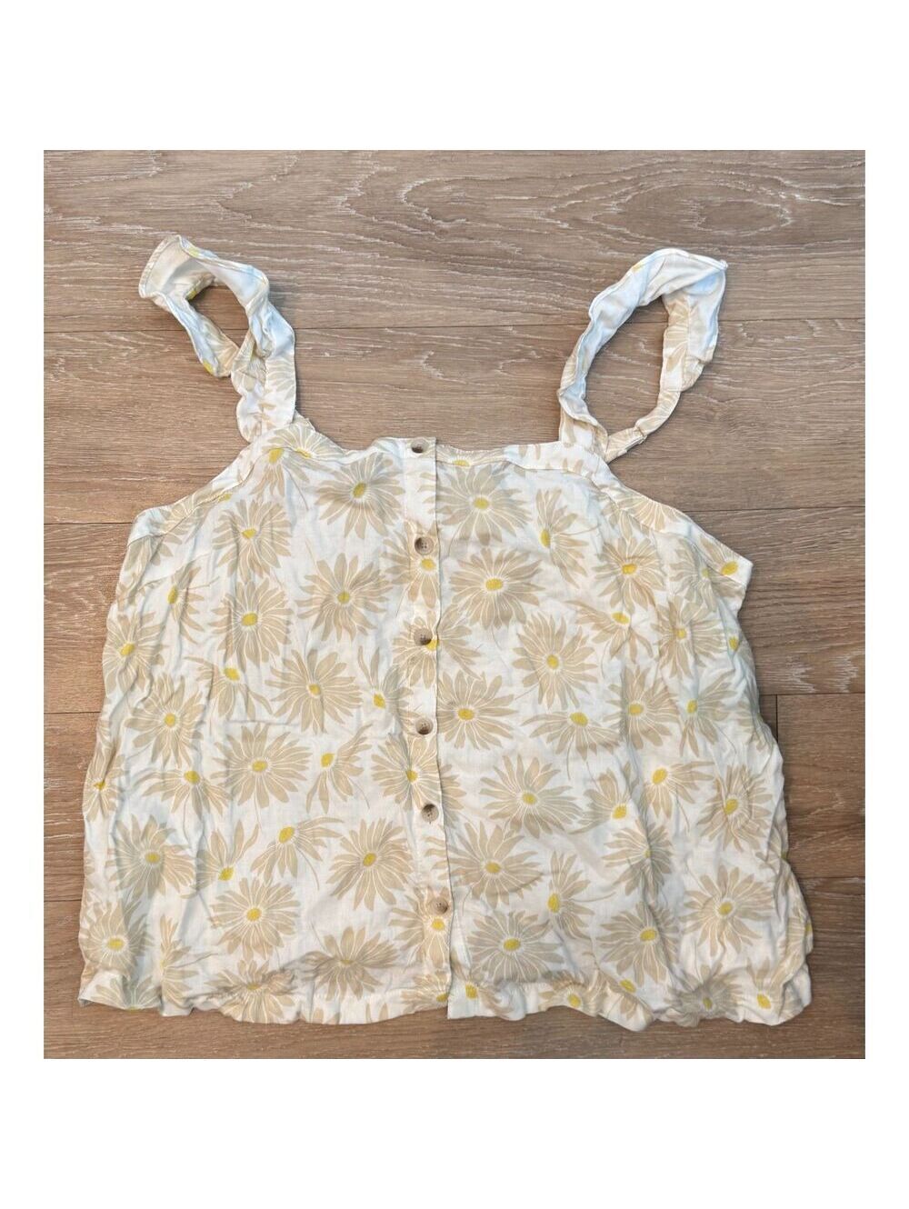 NWT Torrid Beige Floral Tank Top Size 1X